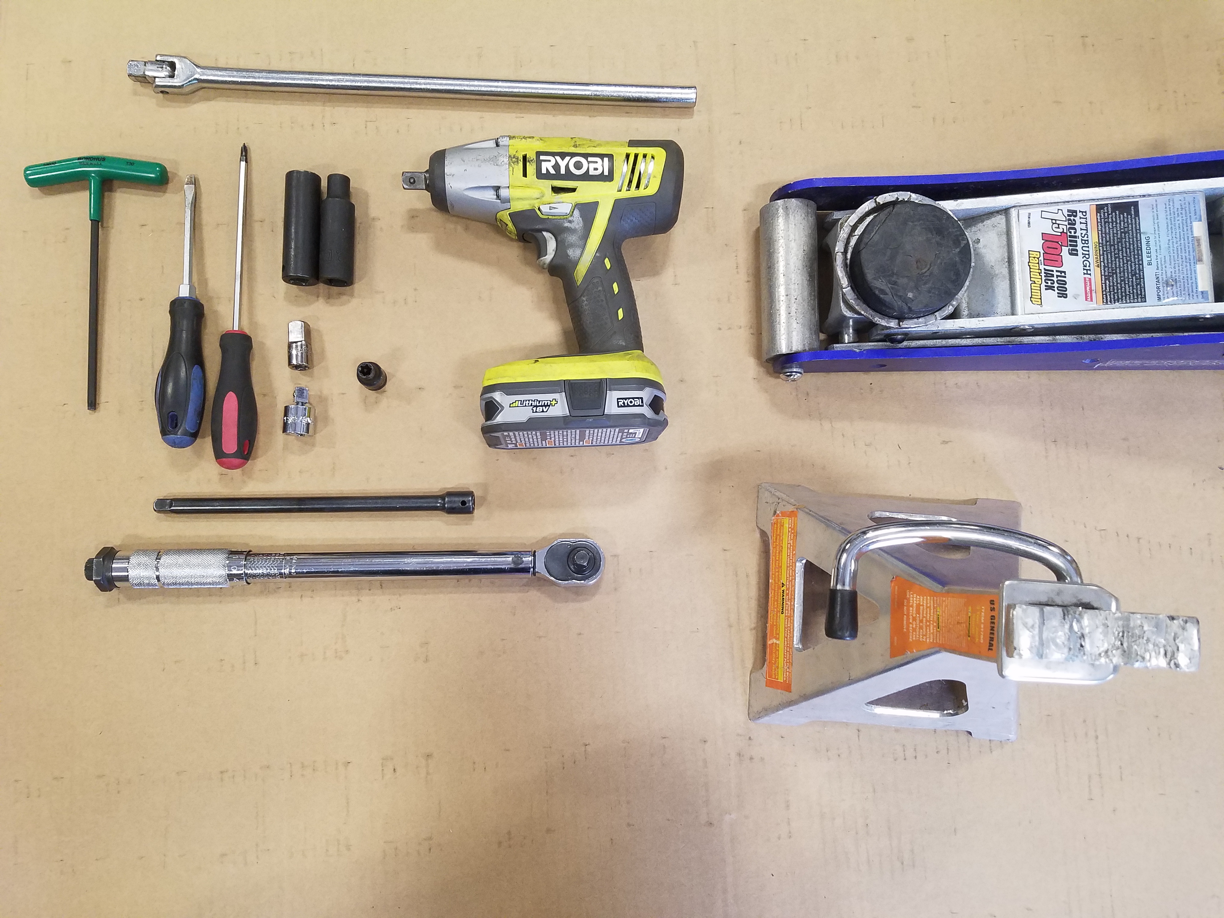 All the tools you'll need.