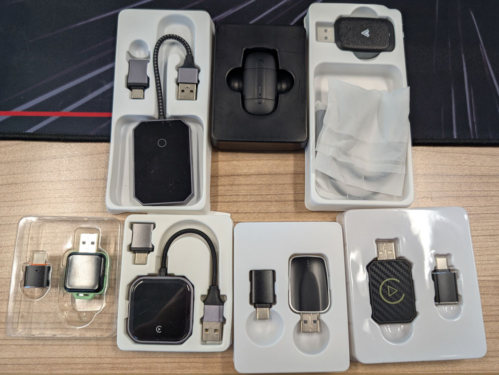 The wireless CarPlay/Android Auto adapters we tested