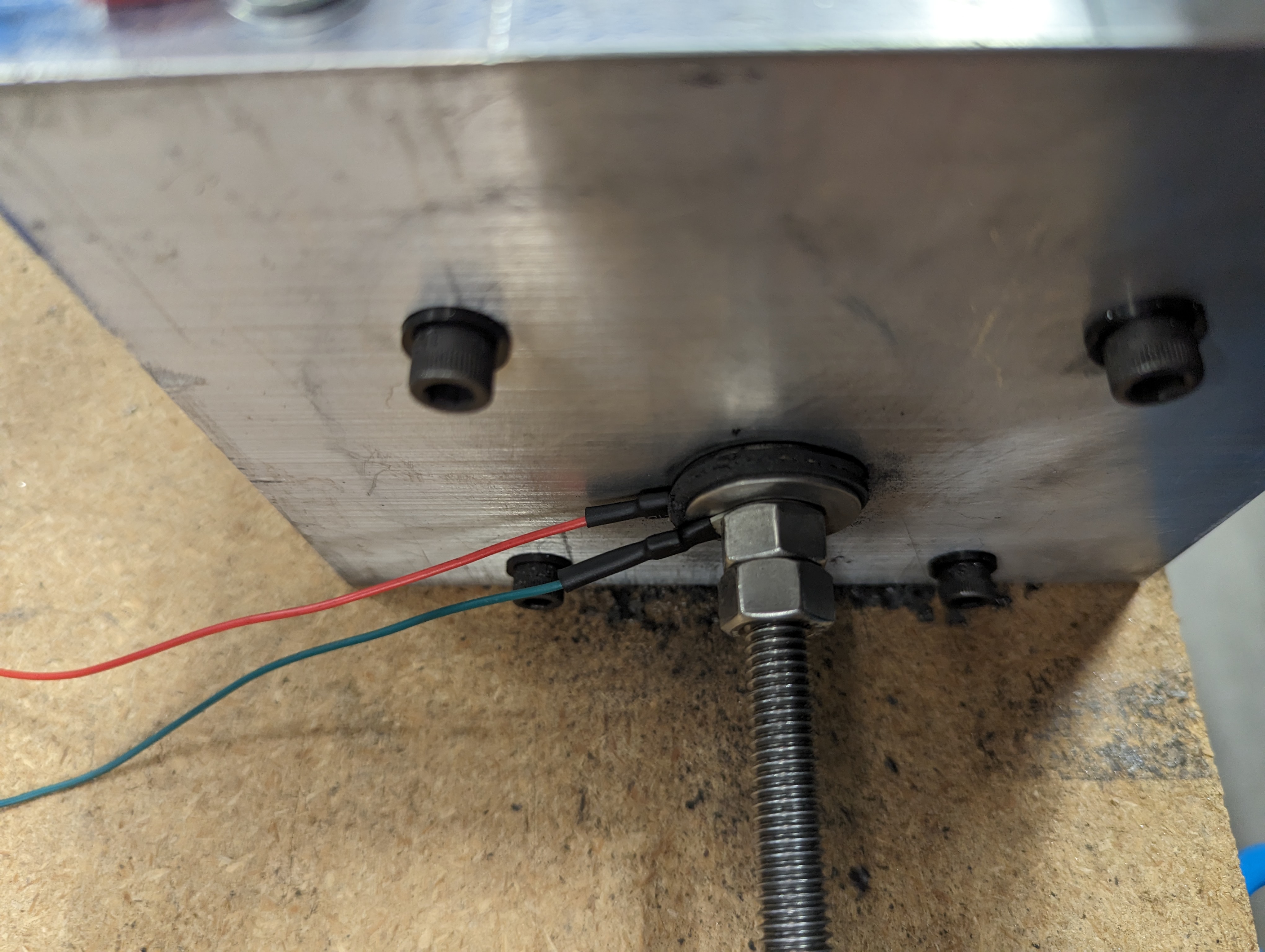 the ground wire connection to the shifter linkage
