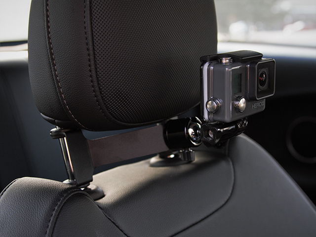 Installed Passenger Camera Mount
