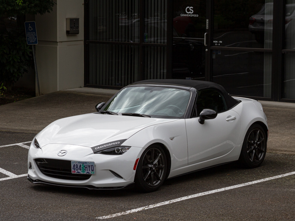 The CravenSpeed Graphics Kit installed on a 2016 ND Miata